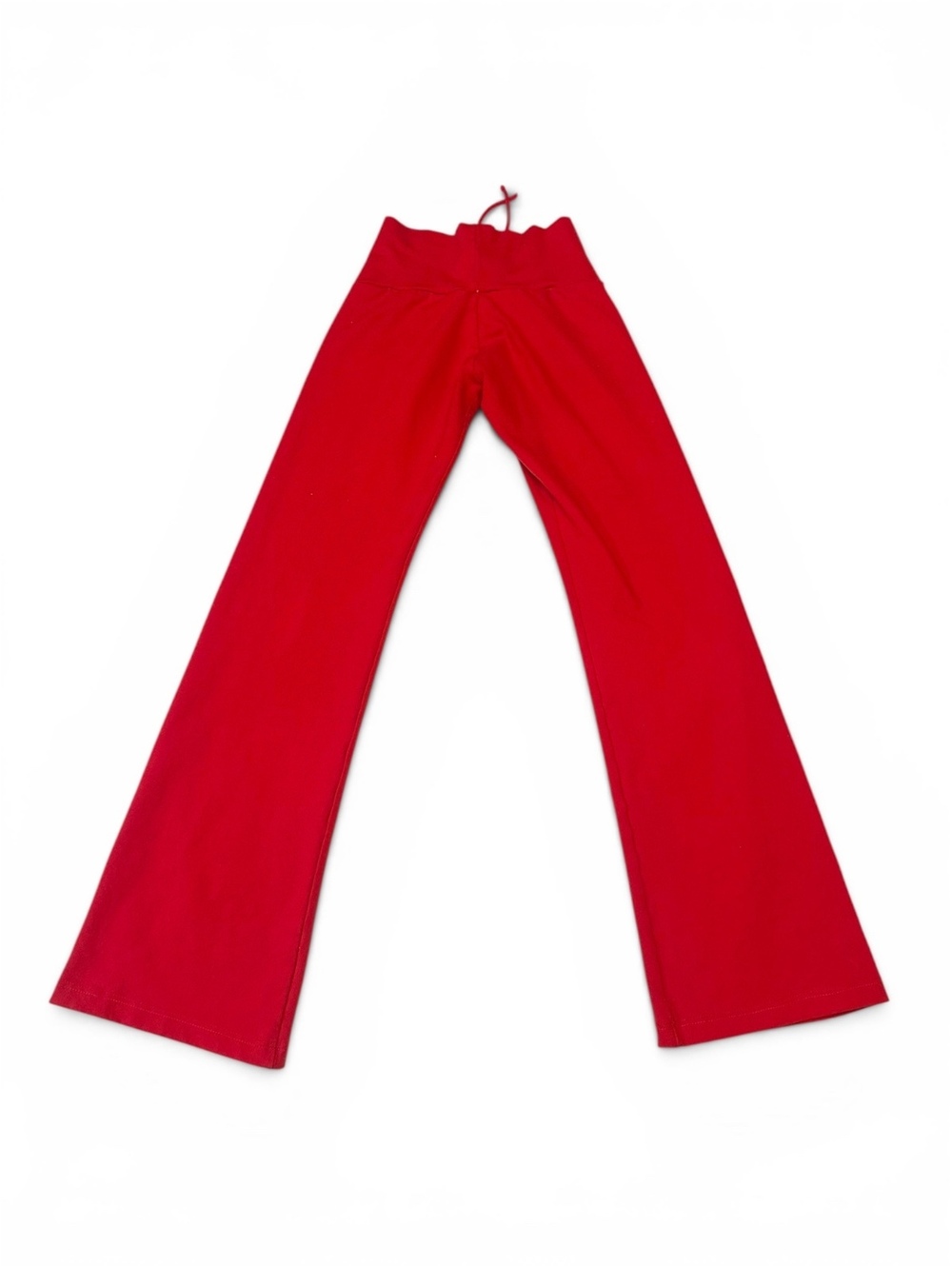 Brasil Sul Red High Rise Bootcut Yoga Pants